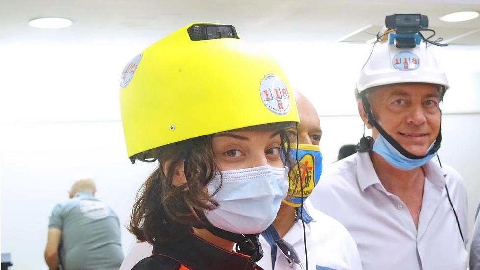 Sette videocaschi per il 118 di Pistoia, primi in Italia a sperimentarli