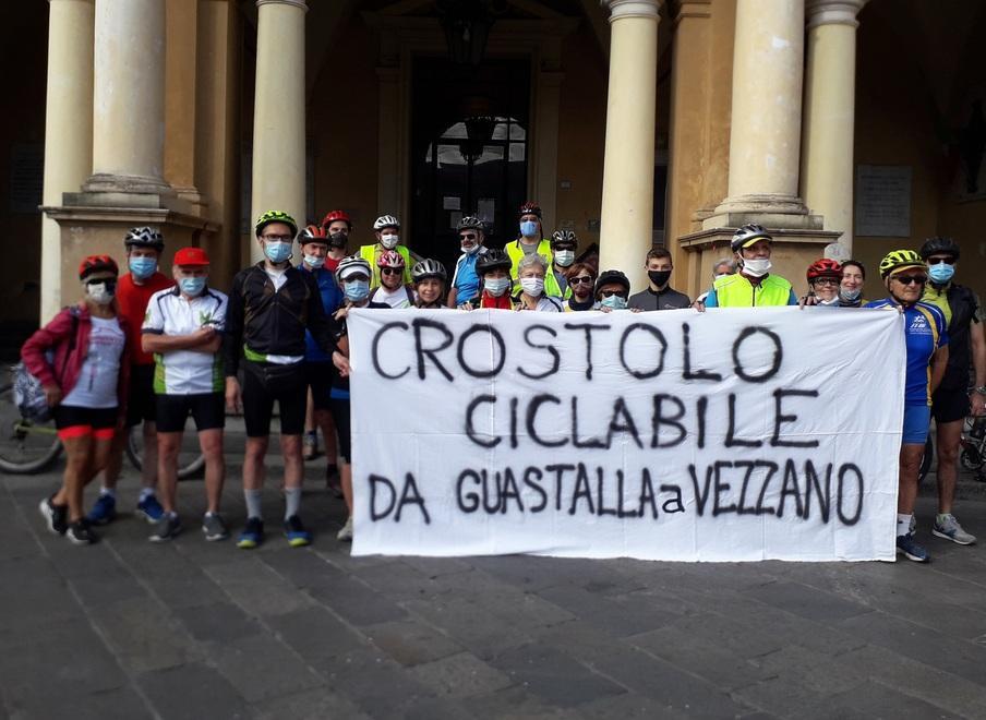 Tuttinbici chiede di pedalare lungo il Crostolo da Vezzano al Po 