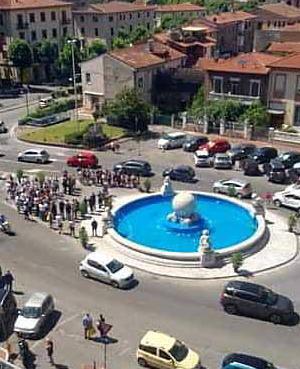 La fontana torna a splendere grazie anche a Matec e Palma 