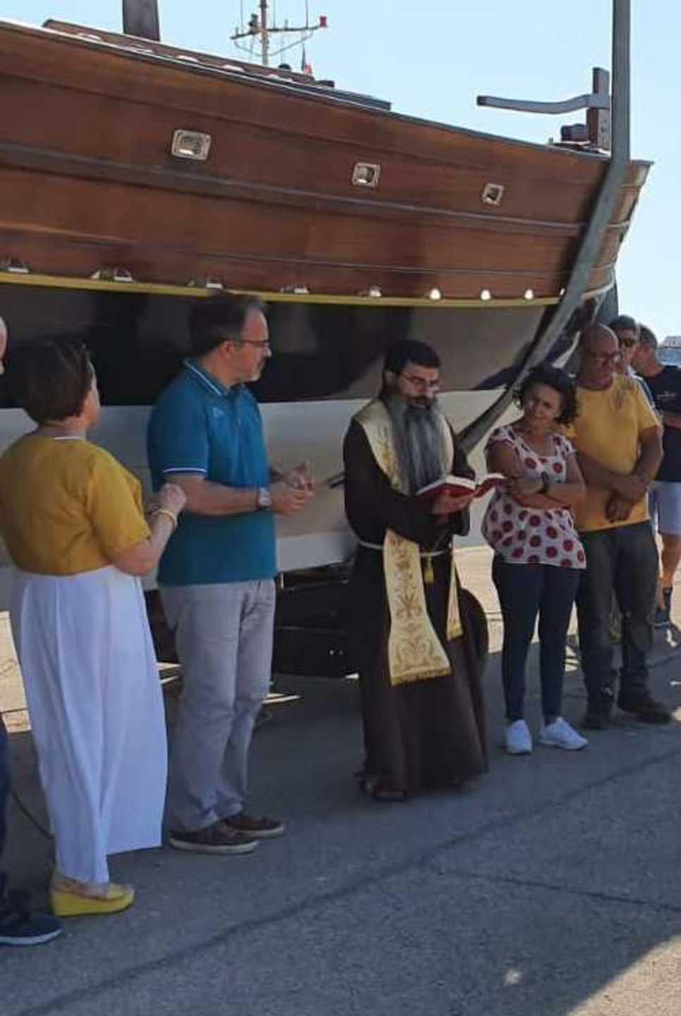 Per “Mastro Pasqualino” la prima volta in mare