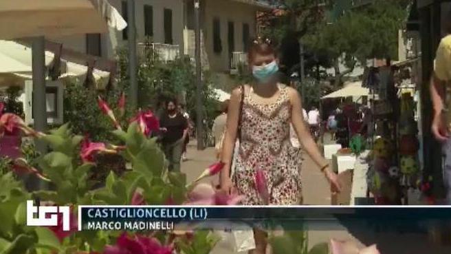 Un fermo immagine del servizio del Tg1