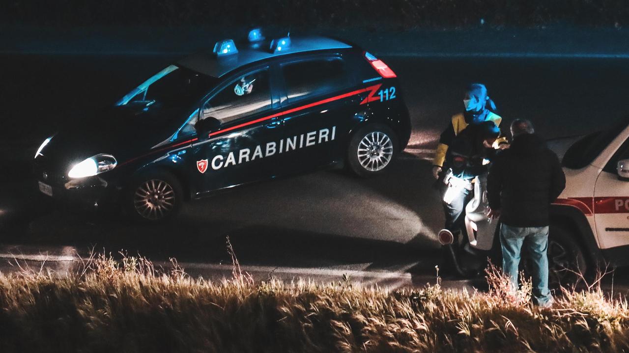 Una pattuglia dei carabinieri