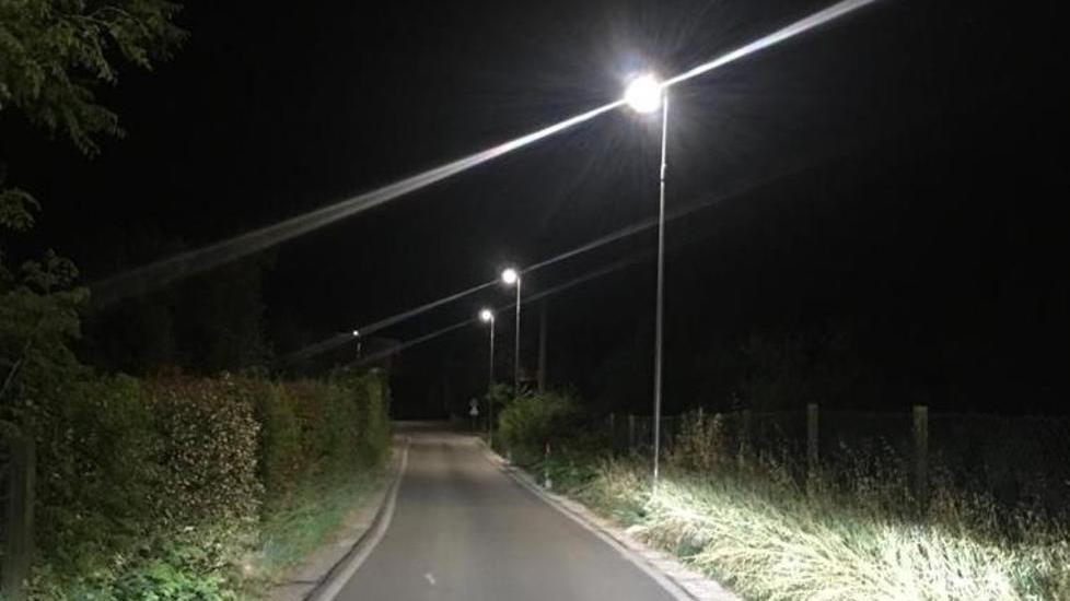 In corso lavori per la nuova illuminazione in via Larini