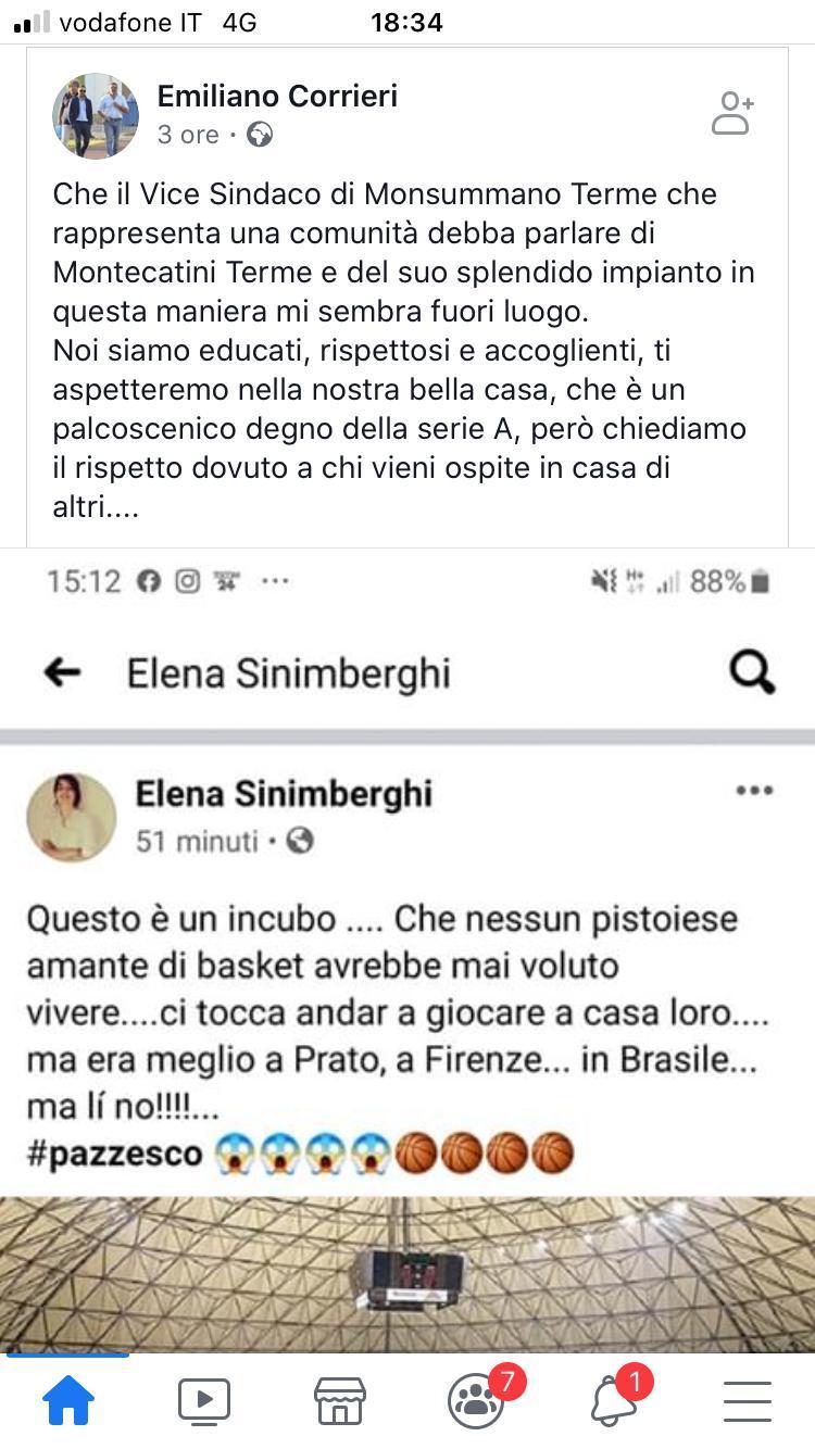 Basket, i tifosi rossoblù non gradiscono ed è scontro anche fra politici 