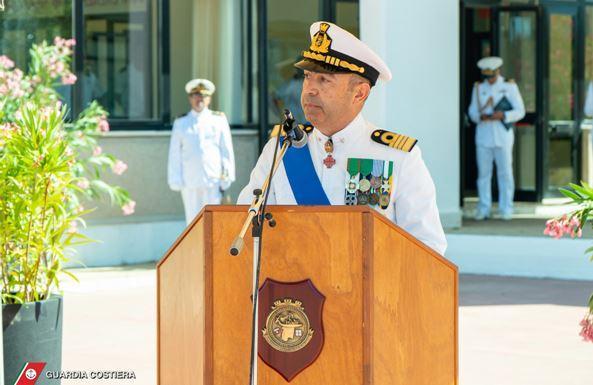 Il nuovo comandante della Capitaneria Mario Valente