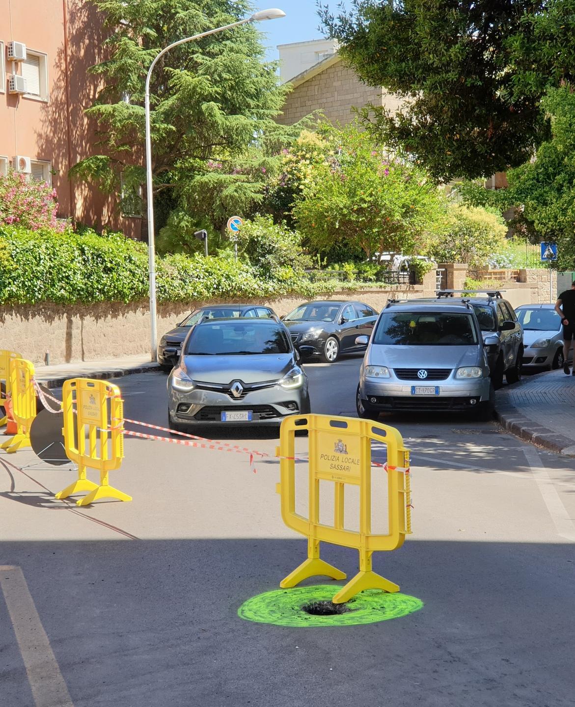 Buche in viale Mameli sarà Gaxa a fare i controlli 