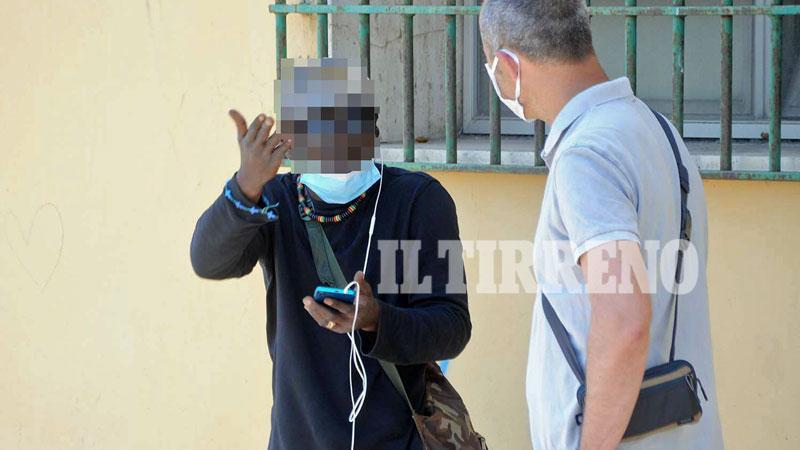 Il 23enne originario della Costa d’Avorio denunciato per l’uccisione brutale del gatto (foto Paolo Barlettani)
