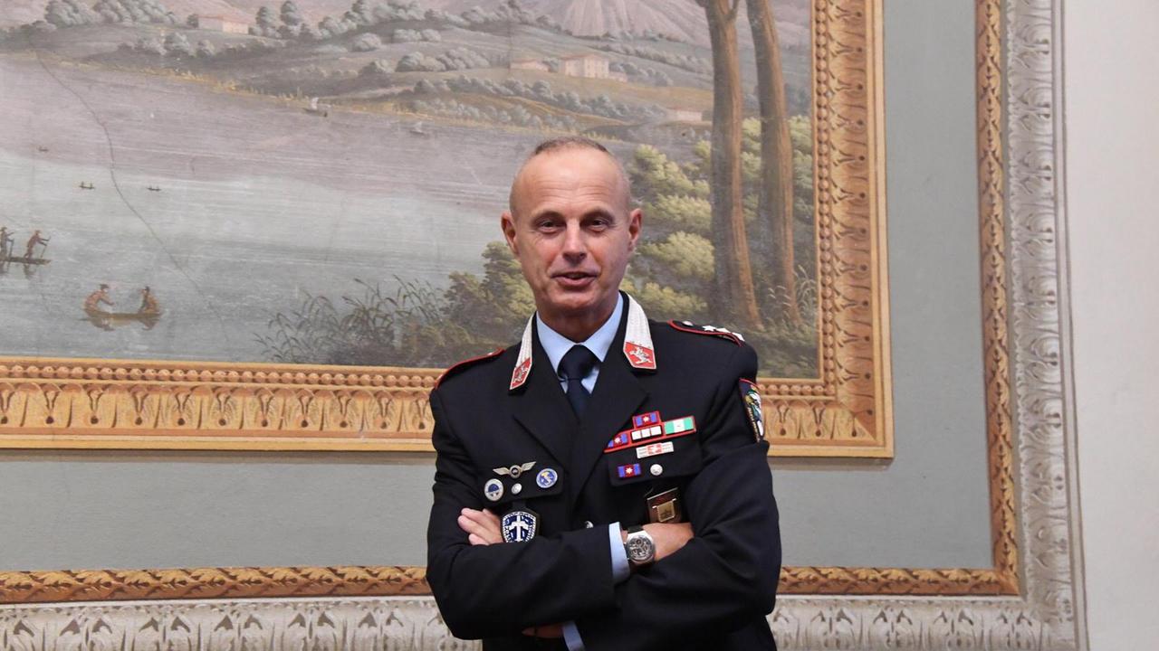 Il comandante della polizia municipale, Daniele Campani