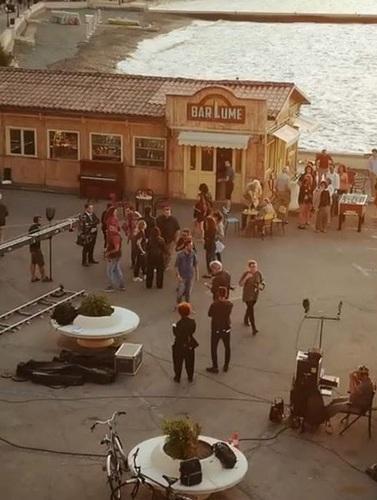 Spiaggia interdetta per le riprese della serie televisiva