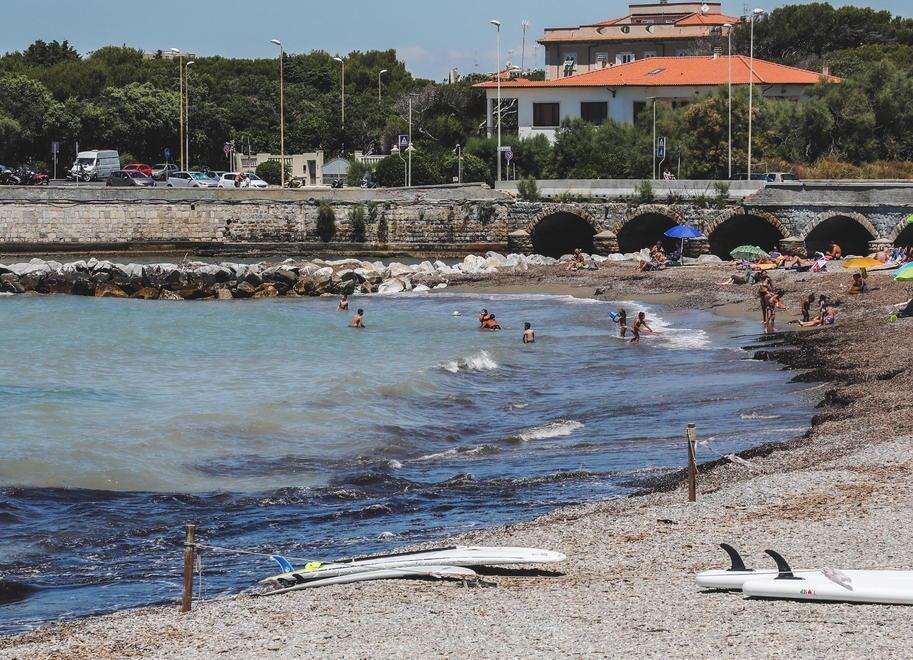 Macchie e schiuma in mare «Ma si tratta solo di alghe» 