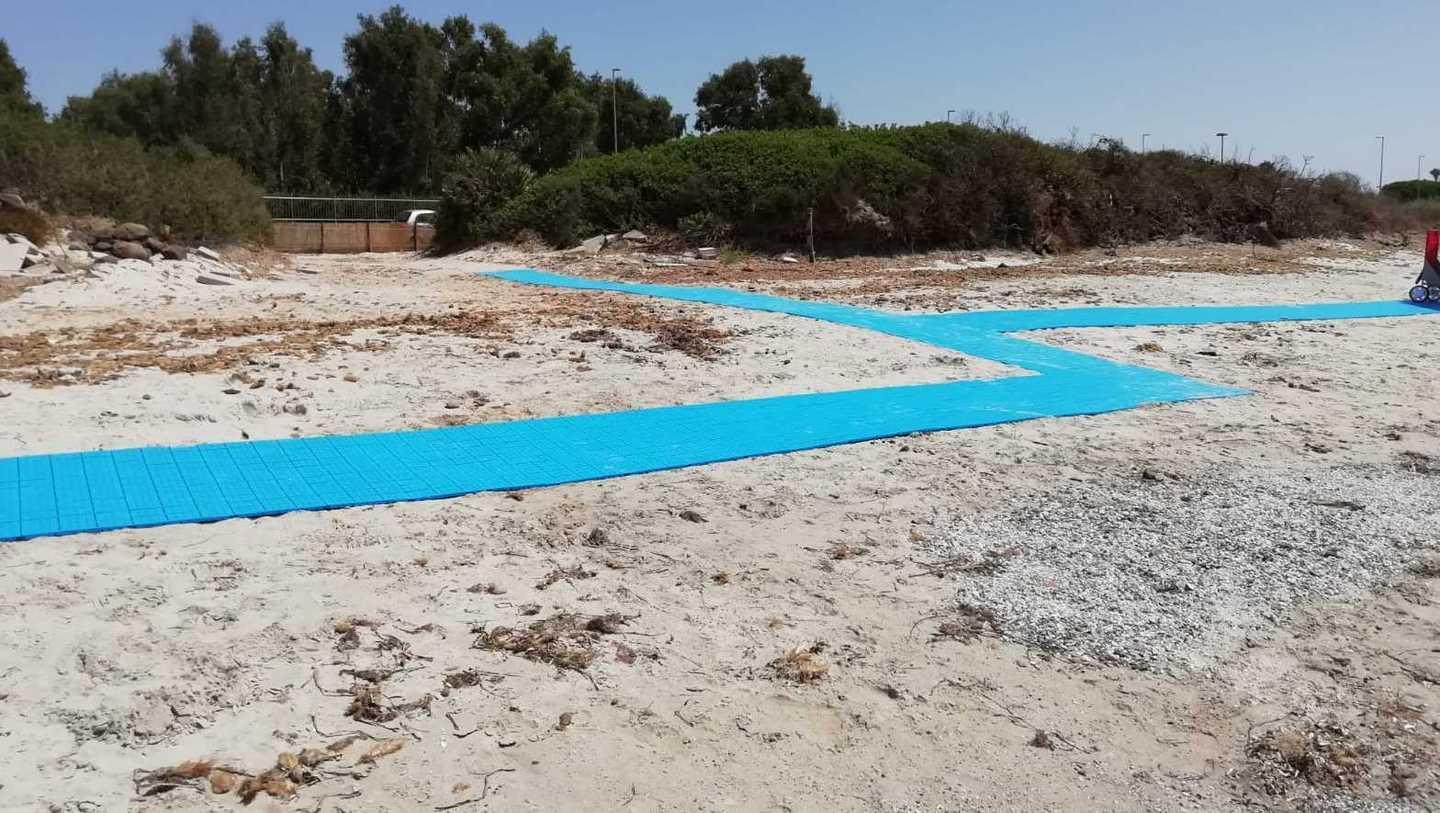 Al Lido nasce un spiaggia per i portatori di handicap