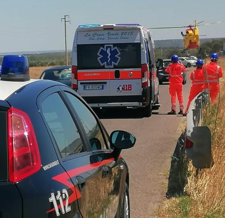Un’auto lo travolge tra Sardara e Pabillonis Morto ciclista 84enne