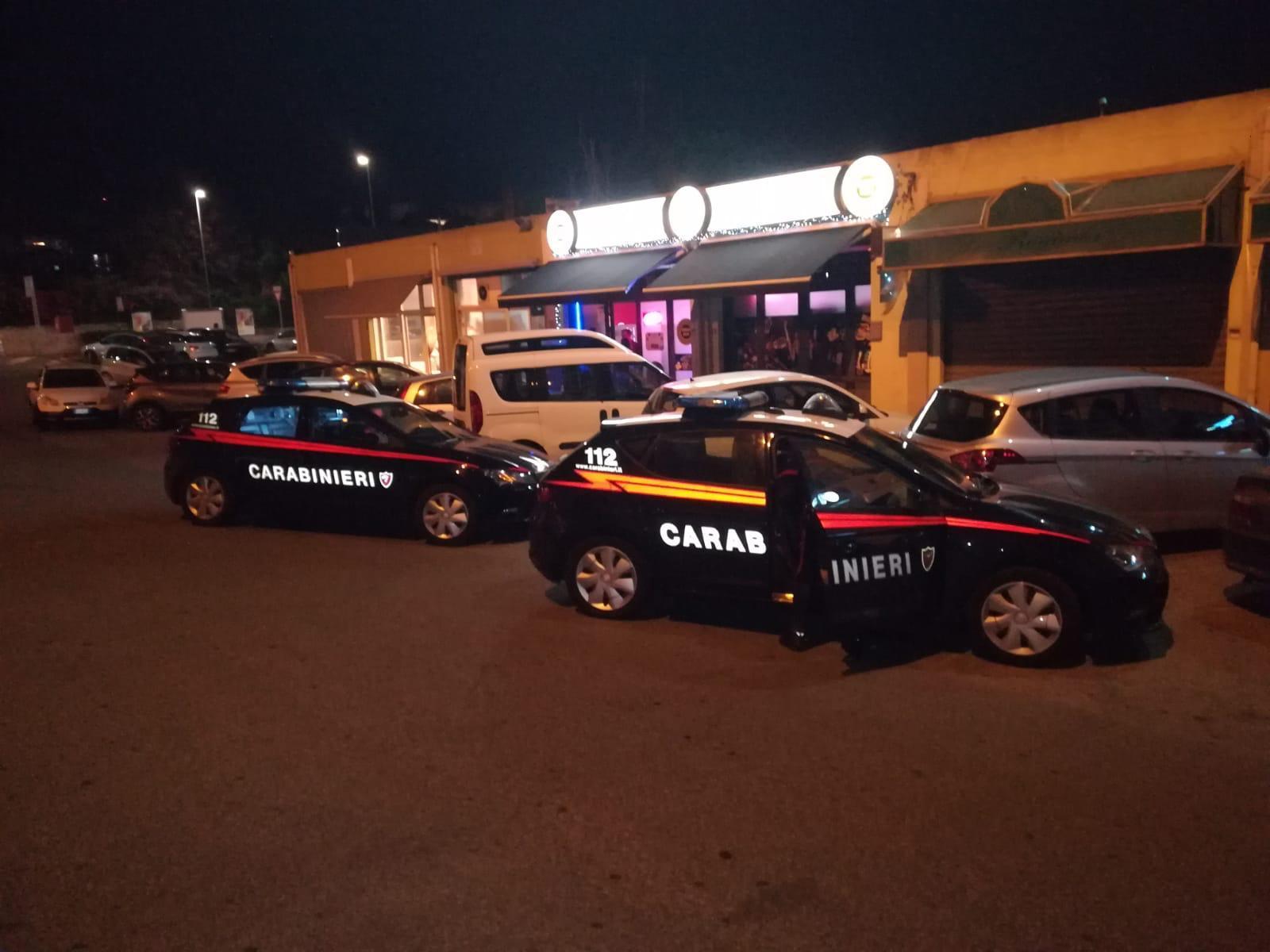 La sala giochi di via Peretti dove è avvenuta la rapina il 19 ottobre 2019