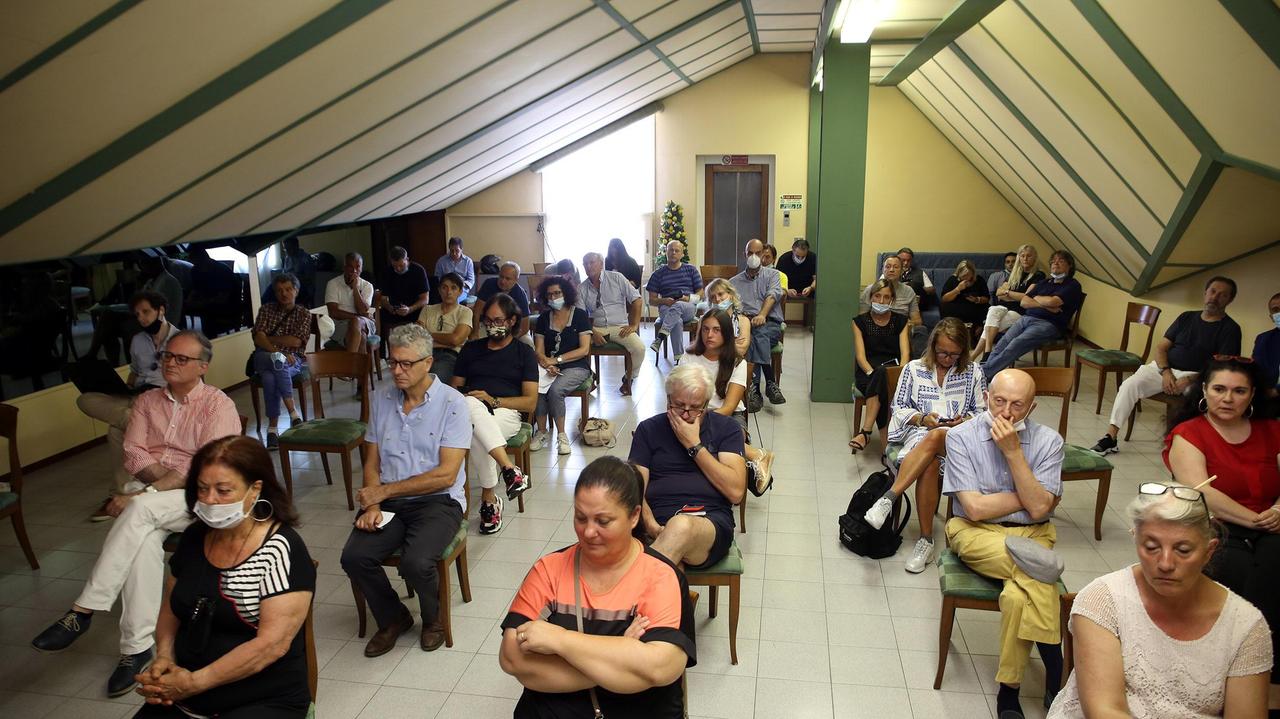 Un momento dell'incontro dedicato alle Terme (Foto Nucci)