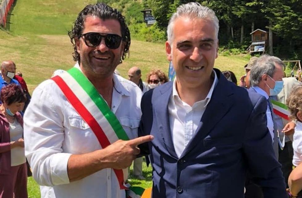 Un Alberto Tomba tricolore