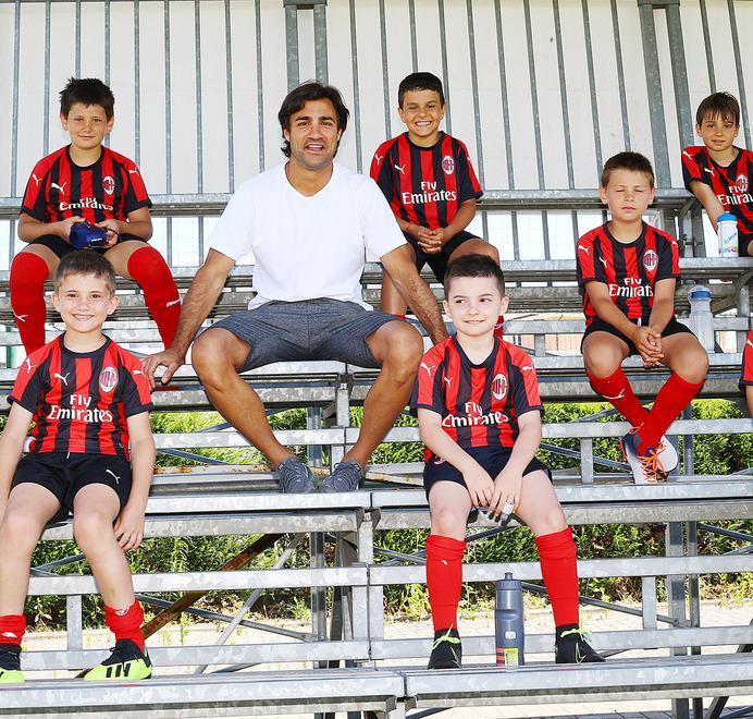 Blitz di Perna al Milan Camp 