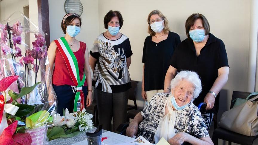 Nonna Liliana ha compiuto 100 anni