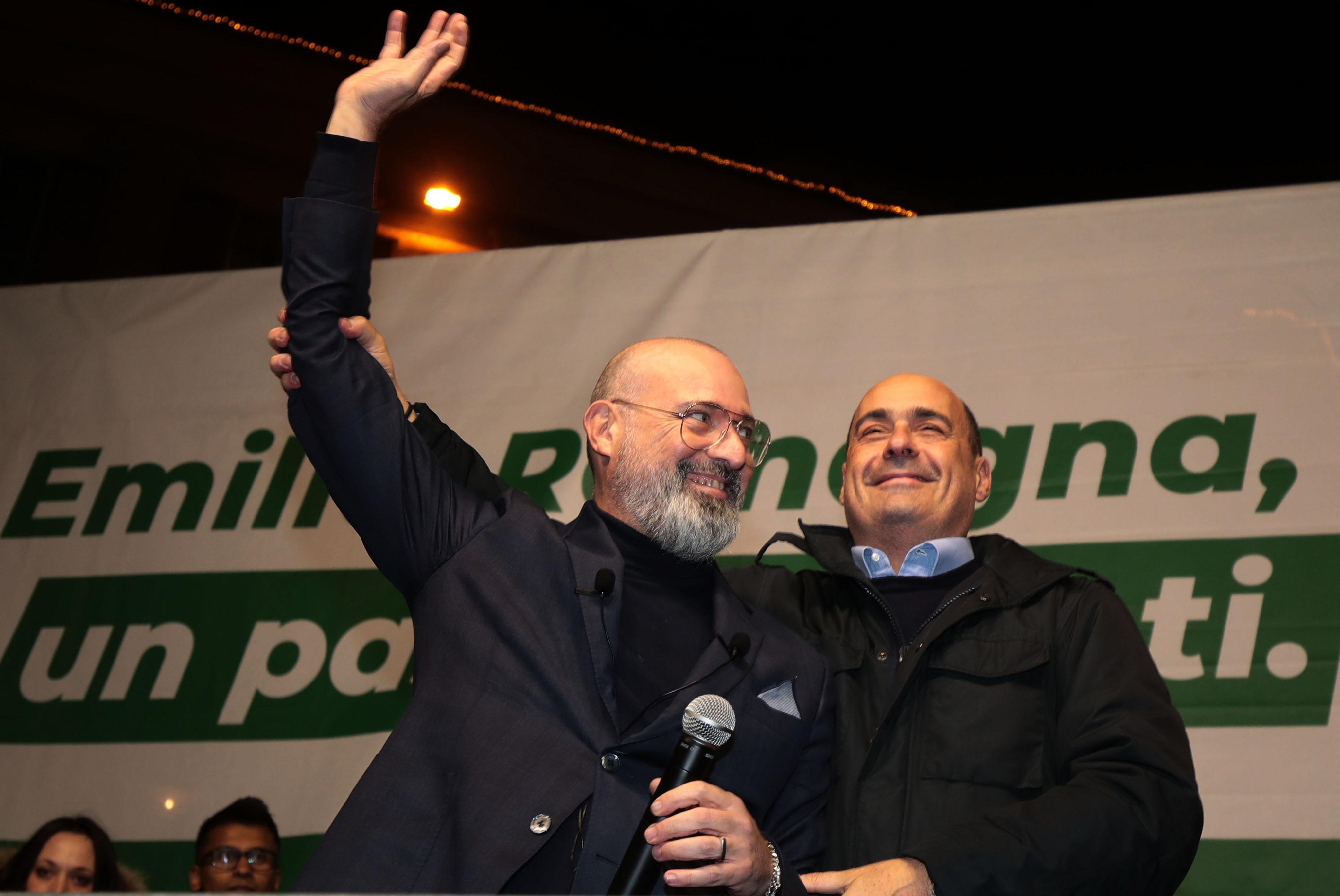 Modena Zingaretti-Bonaccini, prove di pace alla festa Pd di Ponte Alto 