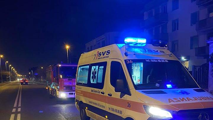 Un'ambulanza della Svs (foto d'archivio)