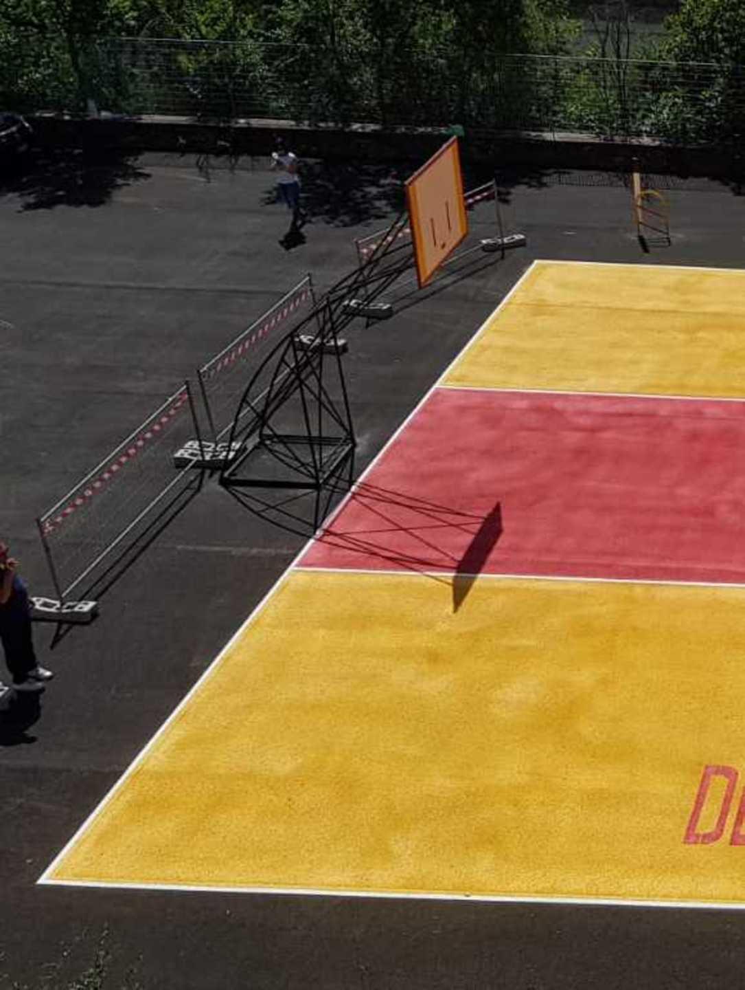 Il nuovo campo al Pinceto si presenta 