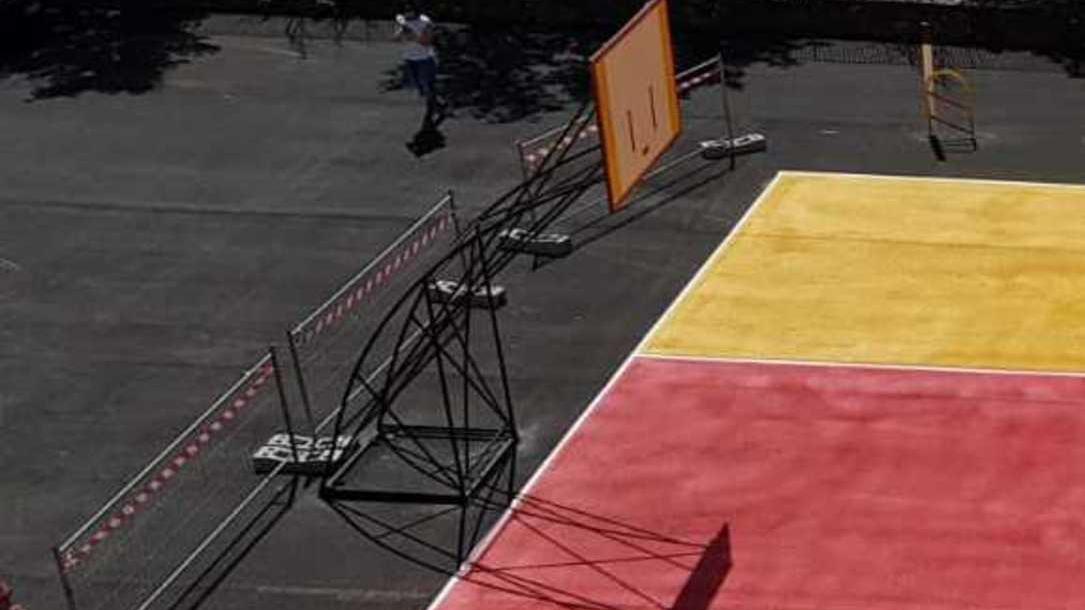 Il nuovo campo al Pinceto si presenta