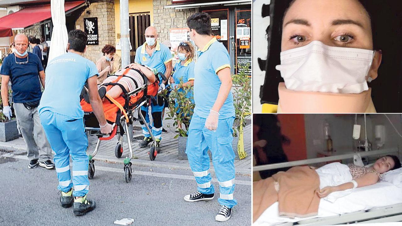 Incidente davanti alla pizzeria, il racconto: «Travolta da quell’auto fuori controllo mentre ero seduta a tavola» 