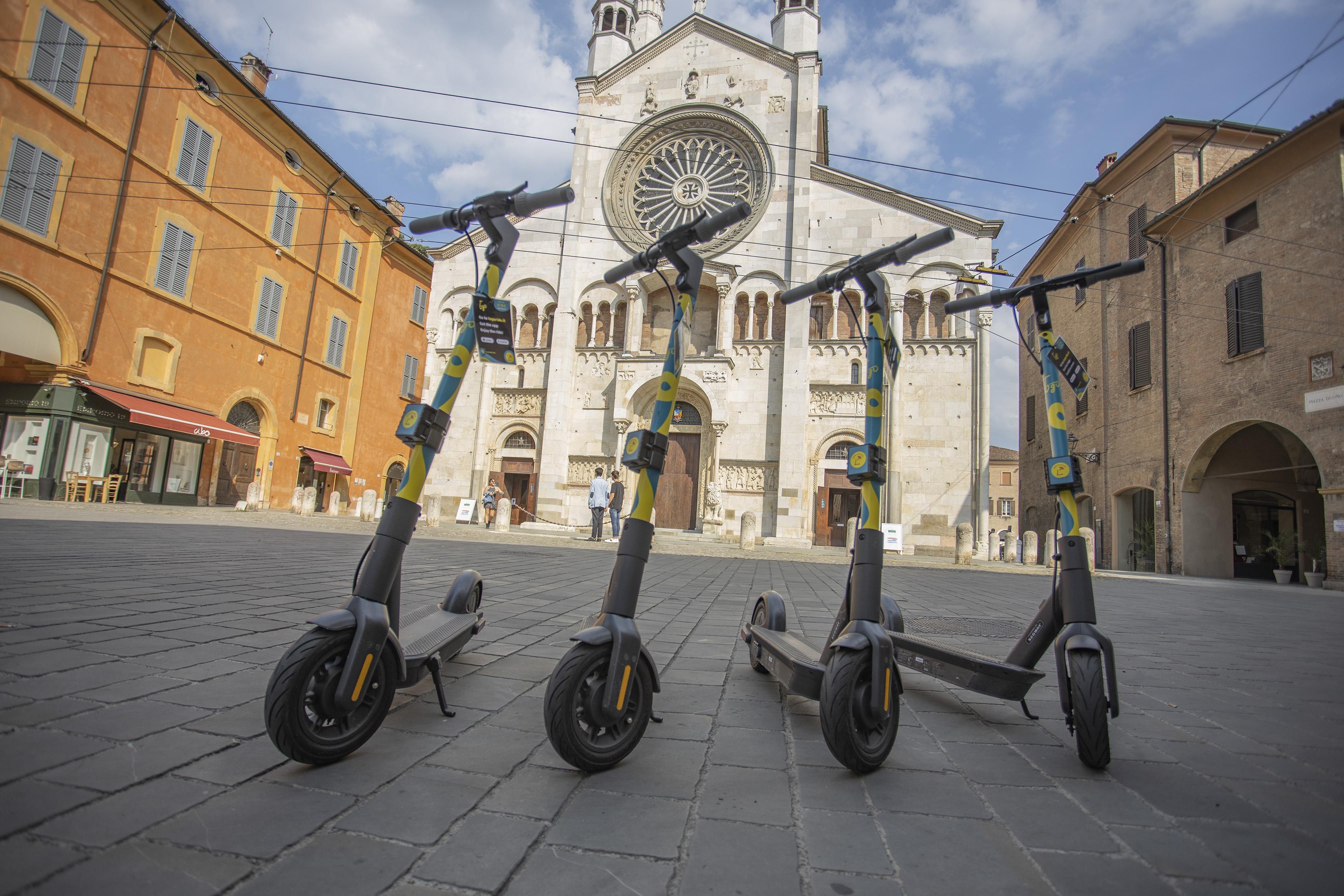 Modena, controlli serrati sui monopattini