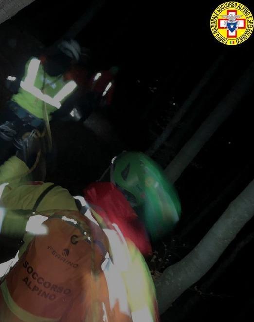 Escursionista ferito durante una discesa dall’Orto di Donna 