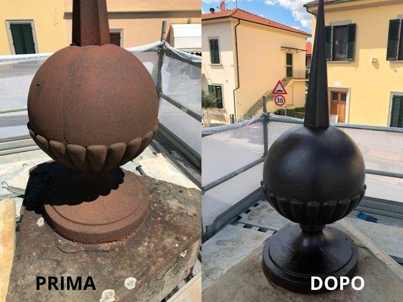 La colonna leopoldina di Empoli sta tornando al suo splendore