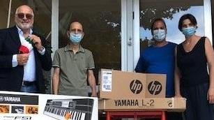 Dal Gruppo Fratres computer e stampanti alla scuola Santini