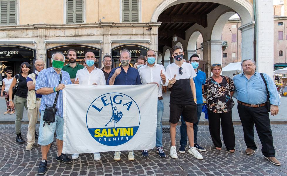 La Lega raccoglie 800 firme E a Bondeno candida Saletti 