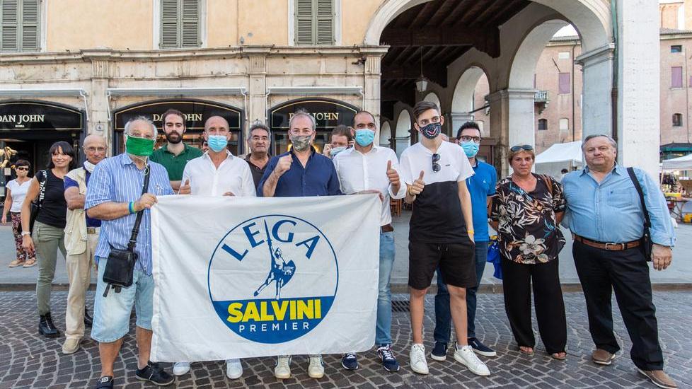 La Lega raccoglie 800 firme E a Bondeno candida Saletti