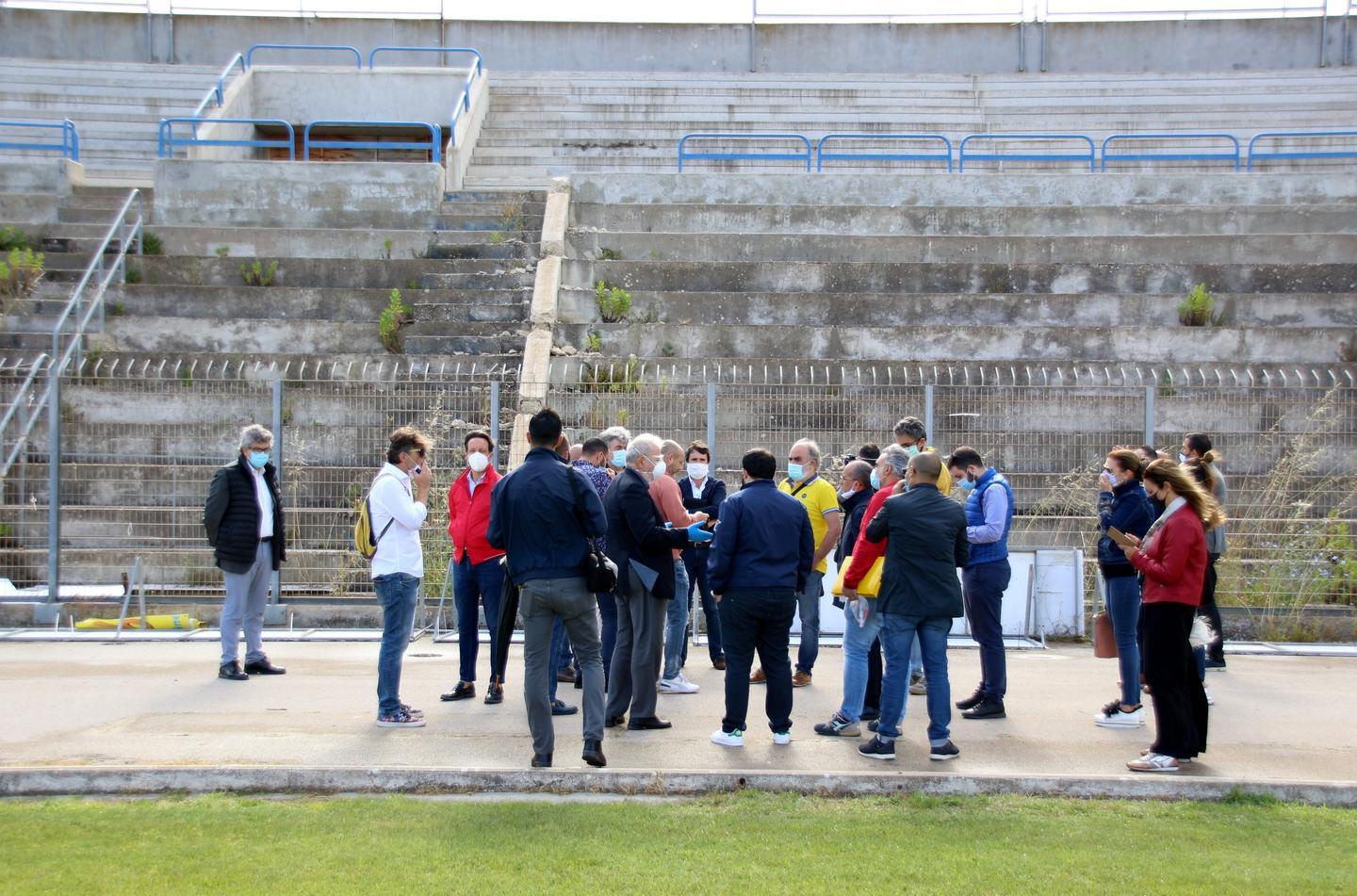 Il Vanni Sanna cade a pezzi la Figc manda gli ispettori 