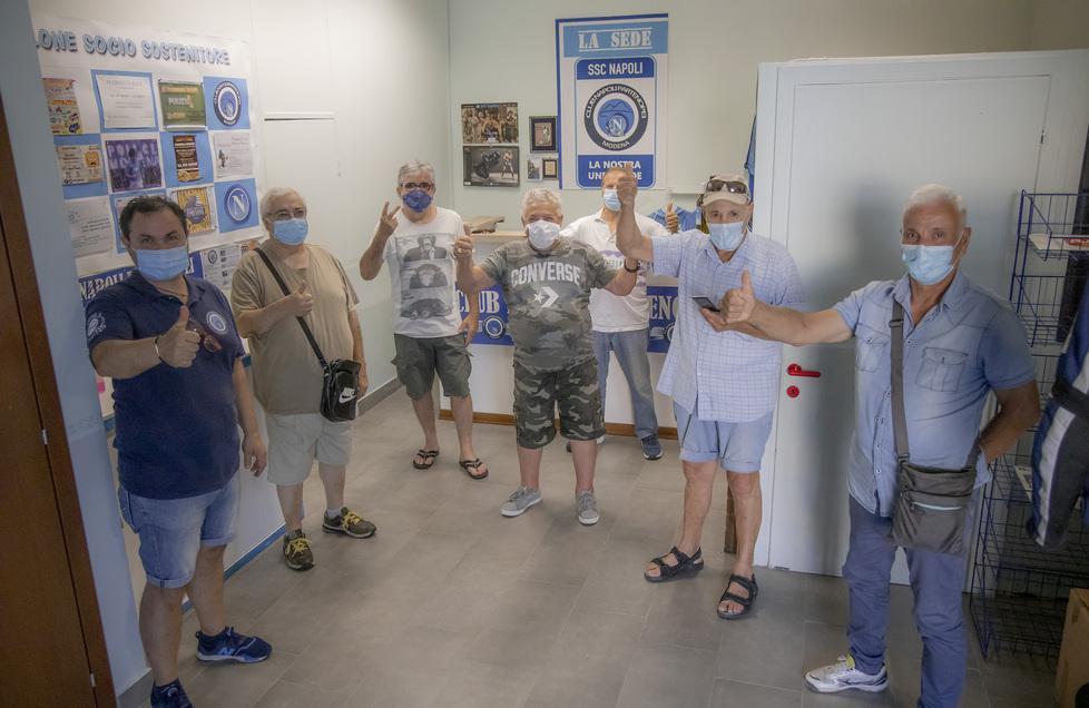 Modena Cittanova.  «Niente assembramenti anche se si vince» Riparte il Club Napoli 