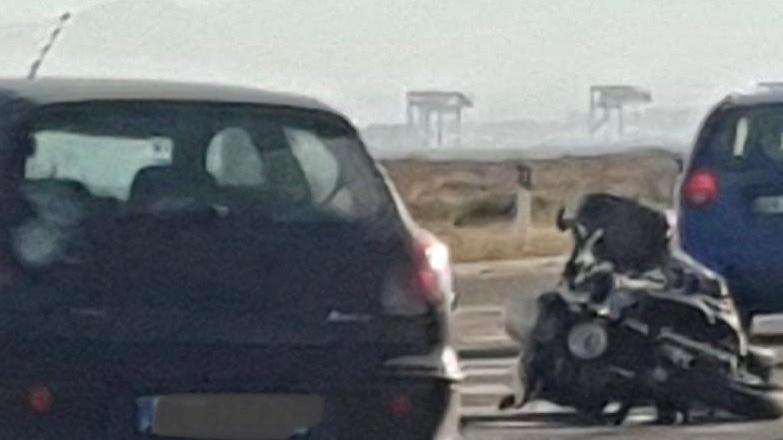 Capoterra, incidente sulla 195: motociclista ferito