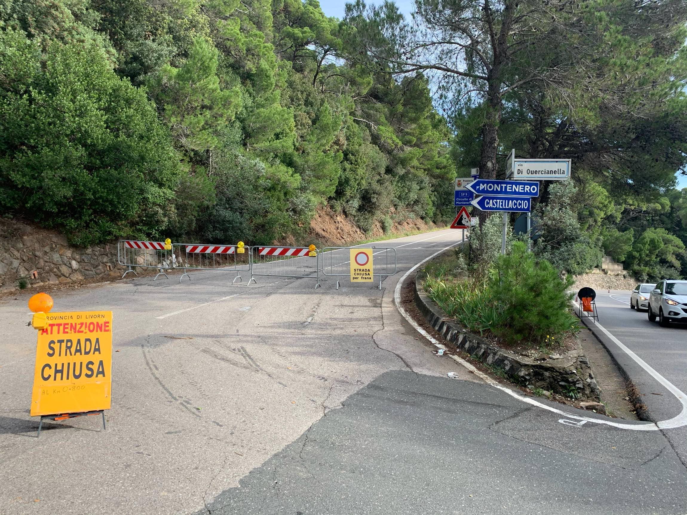 Dopo sette mesi di chiusura riapre al traffico (mezza) via di Quercianella   