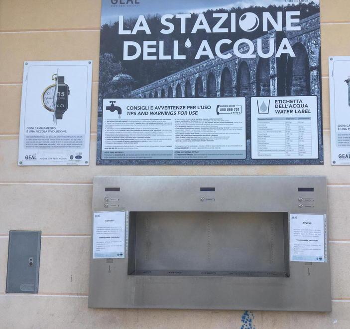 Tre nuove stazioni dell’acqua nel territorio comunale 