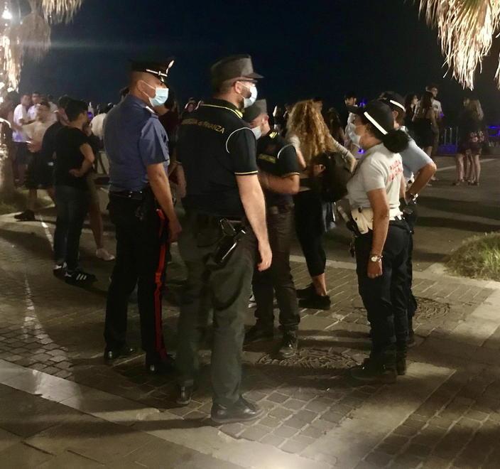 Anche sabato in zona mare in campo controlli interforze 