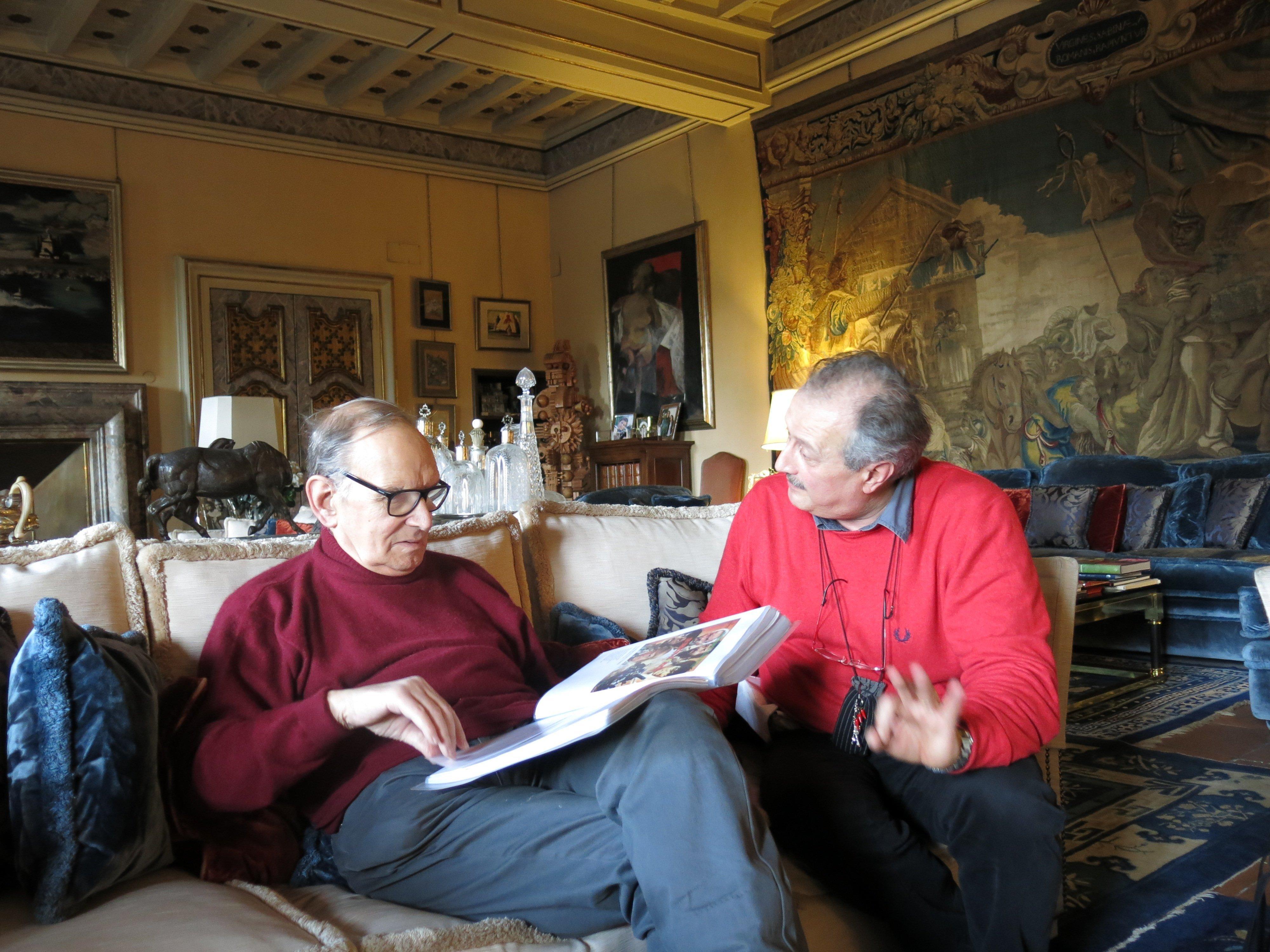 La “bibbia” sul Maestro Morricone scritta a Castelfranco «Ora la presenteremo con Tornatore» 