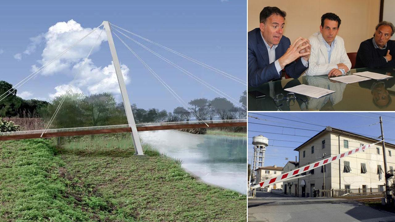 Ponte sull’Arno Riglione-Cisanello: «Passeranno anche i mezzi di soccorso» 