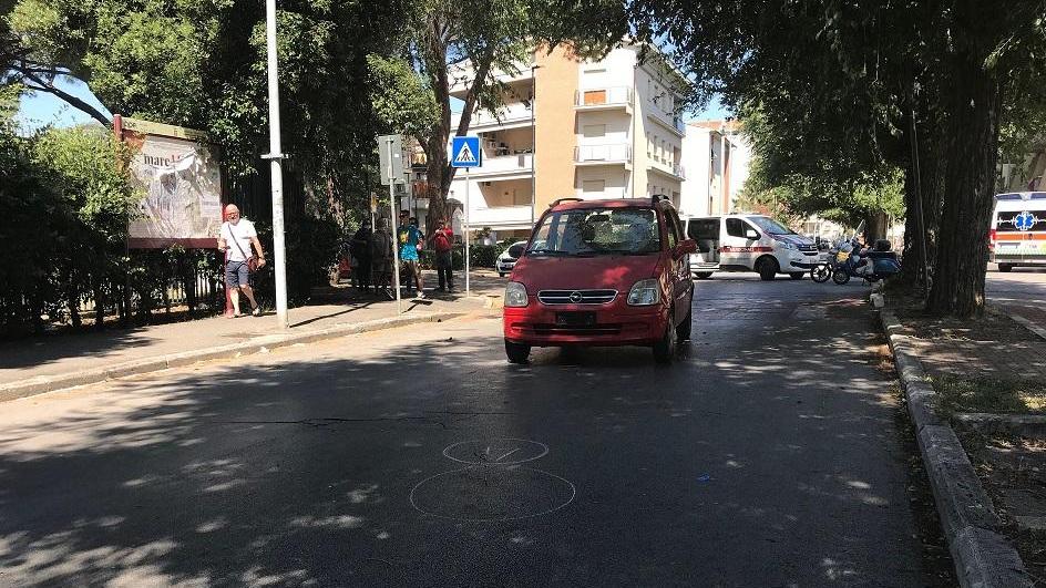 L'incidente in via Vetulonia