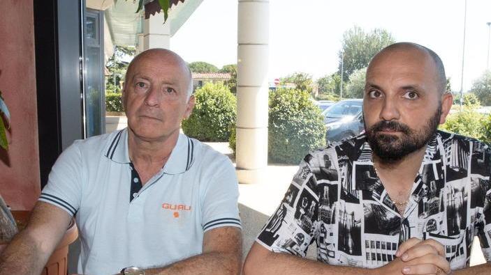 Il ds Giovannini con il tecnico Mucedola