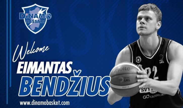 La Dinamo sempre più europea: preso il lituano Bendzius