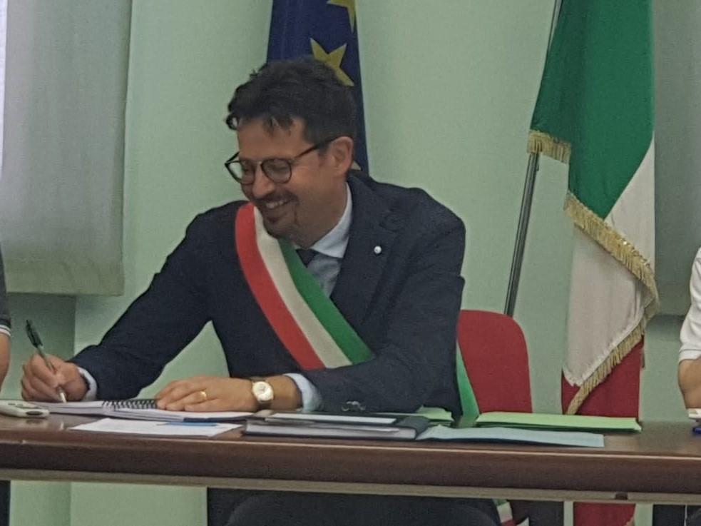 Il sindaco Davide Passerini