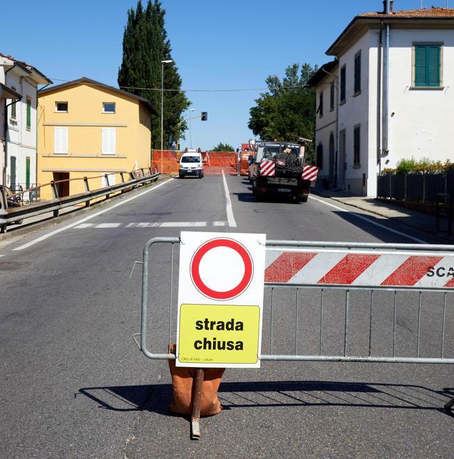 È di nuovo chiuso il ponte di Marcignana
