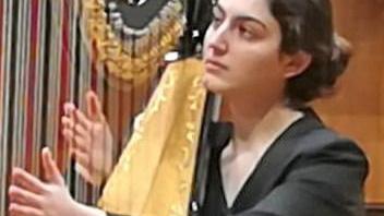 Concerto d’arpa nel cortile