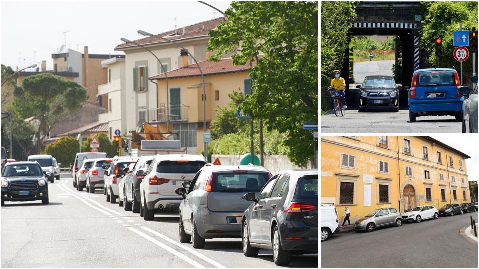 Almeno tre i punti caldi per il traffico in città: il ponte a Pontorme, ma anche piazza XXIV Luglio e il sottopasso di via Pratignone che oggi saranno chiusi