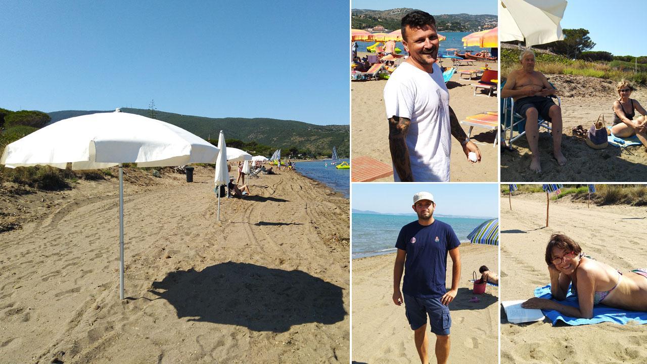 La spiaggia libera gestita dalla Goletta