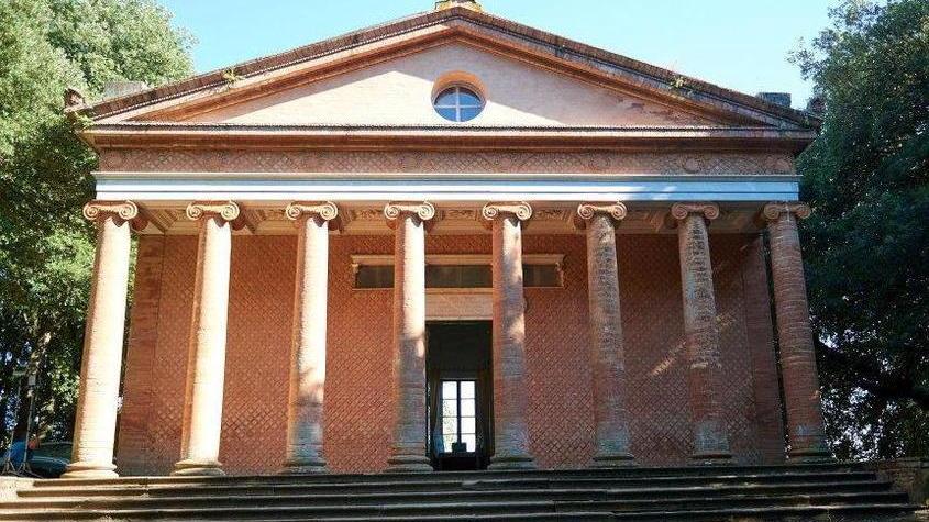 Il Tempio di Minerva Medica di Montefoscoli (foto Franco Silvi)