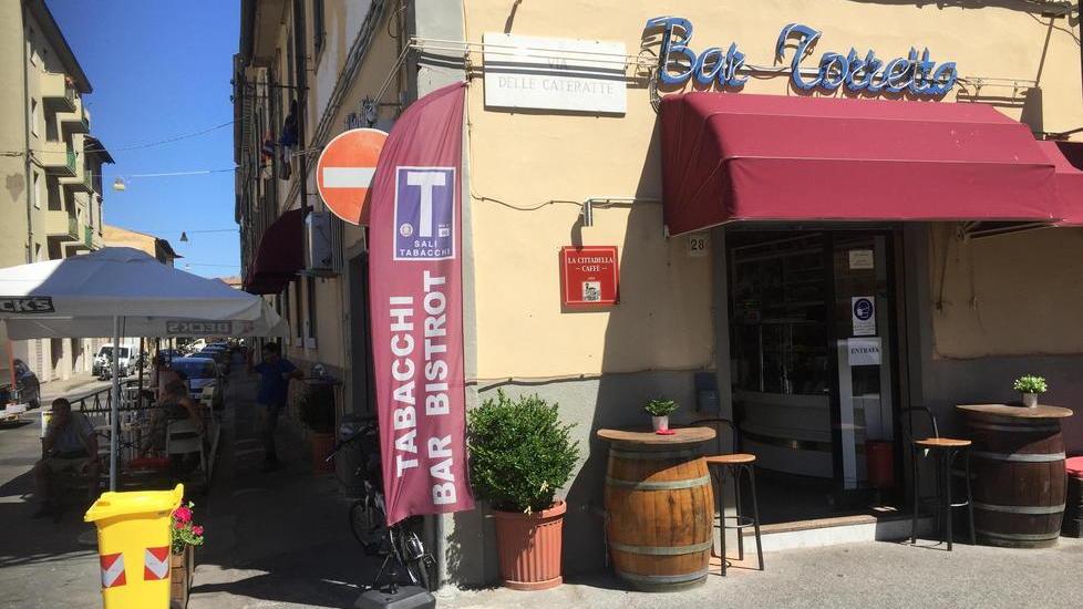Il bar Torretta di via delle Cateratte